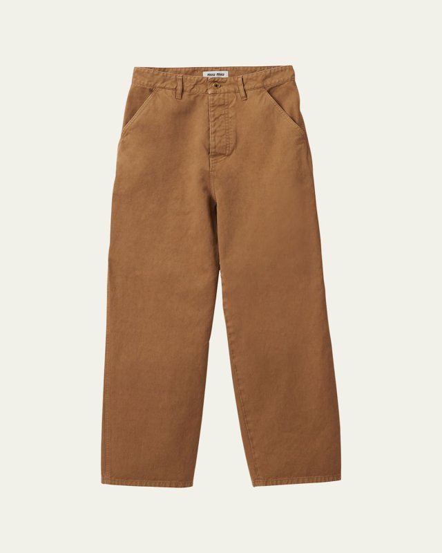 Logo Straight Leg Pants